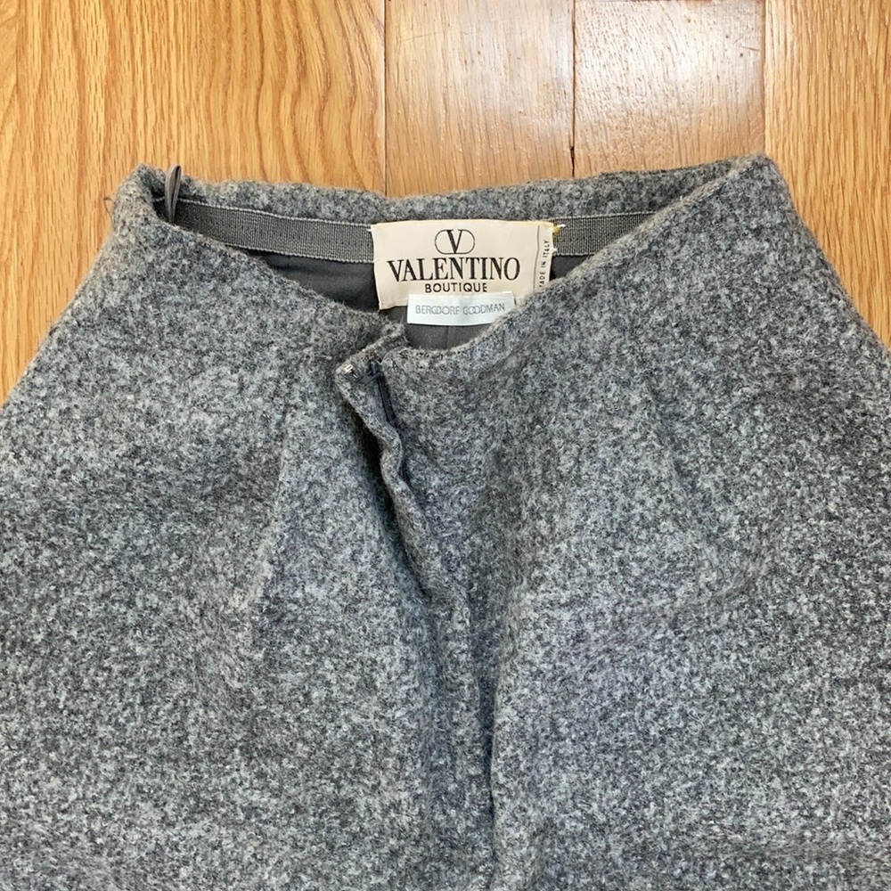 Valentino Boutique grey wool pants (vintage)